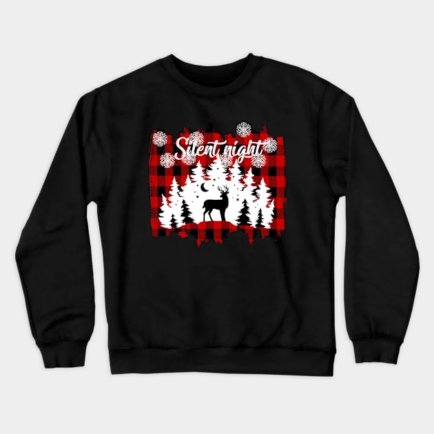 Christmas Night Crewneck Sweatshirt by dcveta